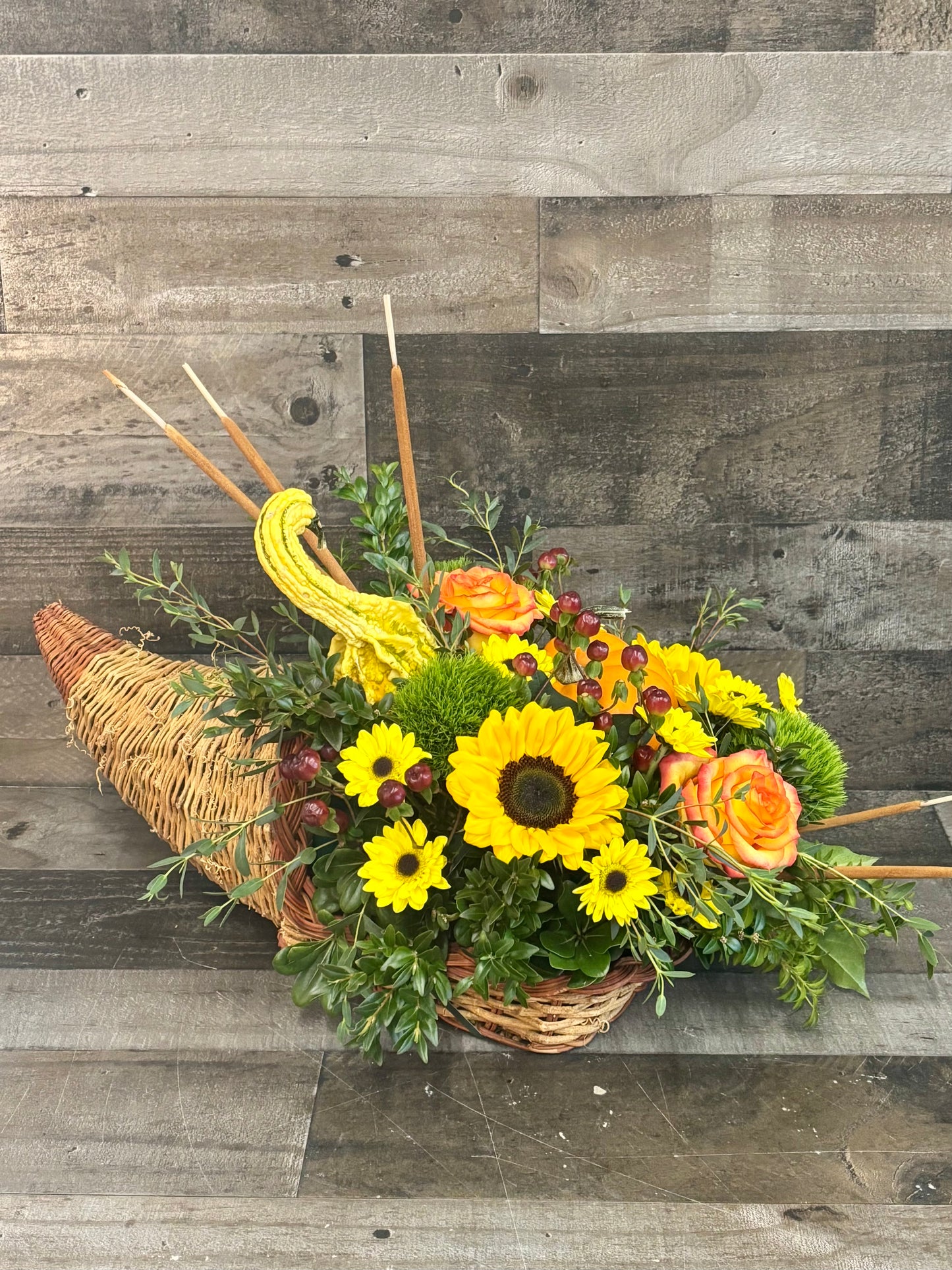 Cornucopia Centerpiece