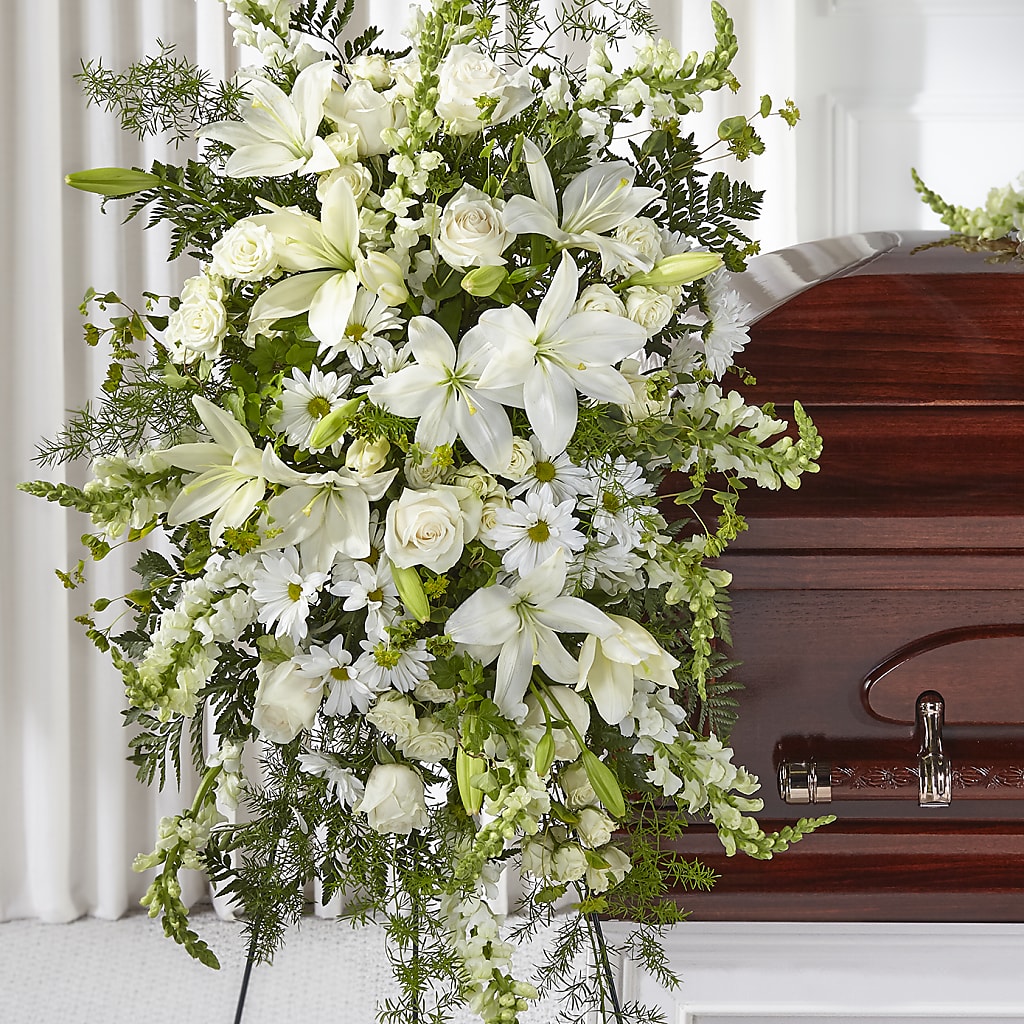 Loving Thoughts Standing Spray – Flowers By Steve, Inc., Haverhill MA