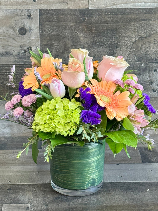 Spring Cylinder Centerpiece