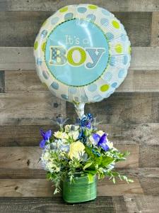 BABY BOY ARRANGEMENT –  Flowers By Steve, Inc., Haverhill MA