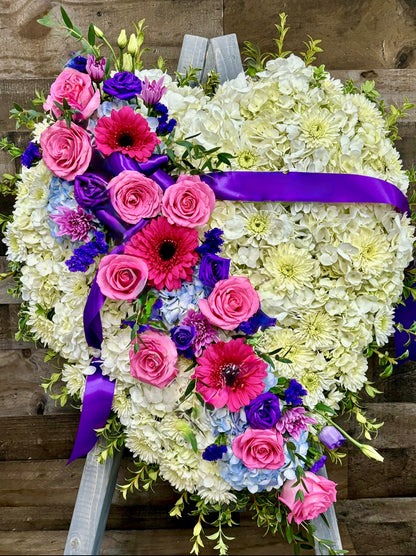 Jewel toned heart –  Flowers By Steve, Inc., Haverhill MA