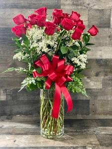Two Dozen Red Rose Bouquet –  Flowers By Steve, Inc., Haverhill MA