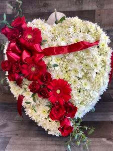 Solid Heart Tribute –  Flowers By Steve, Inc., Haverhill MA