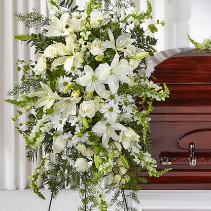 Loving Thoughts Standing Spray –  Flowers By Steve, Inc., Haverhill MA
